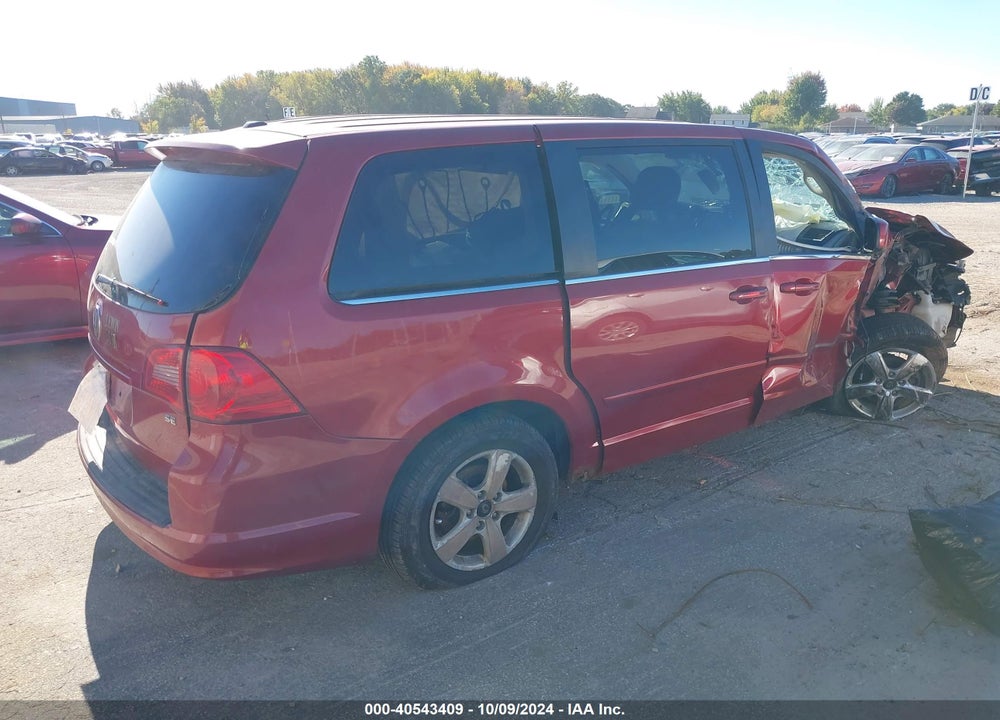 2010 VOLKSWAGEN ROUTAN SE VIN: 2V4RW3D13AR236617