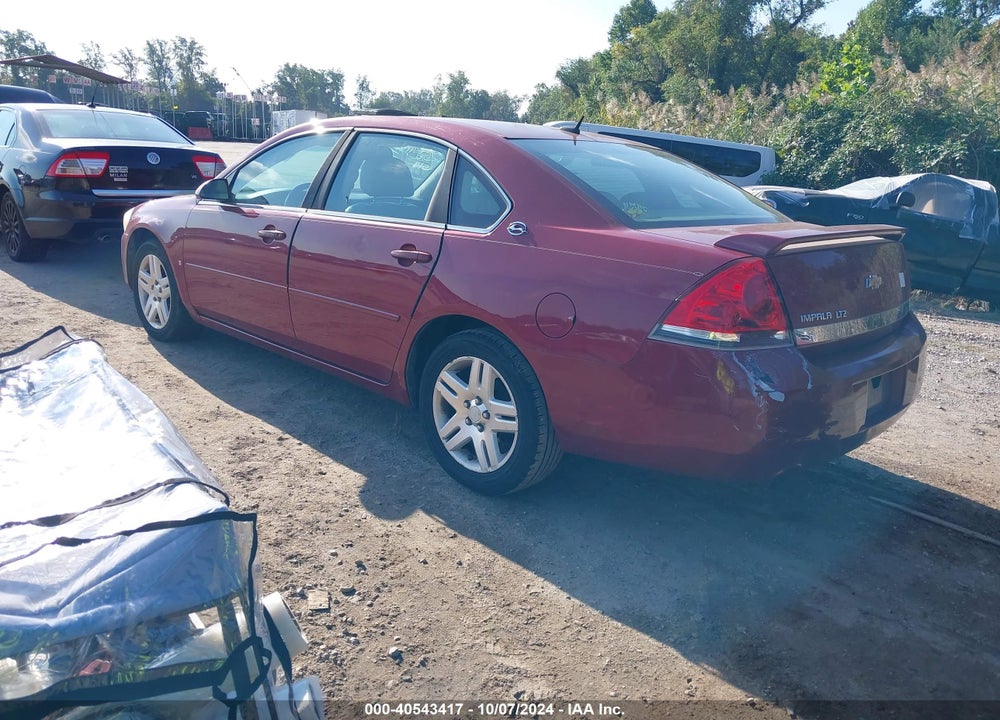 2006 CHEVROLET IMPALA LTZ VIN: 2G1WU581869209177