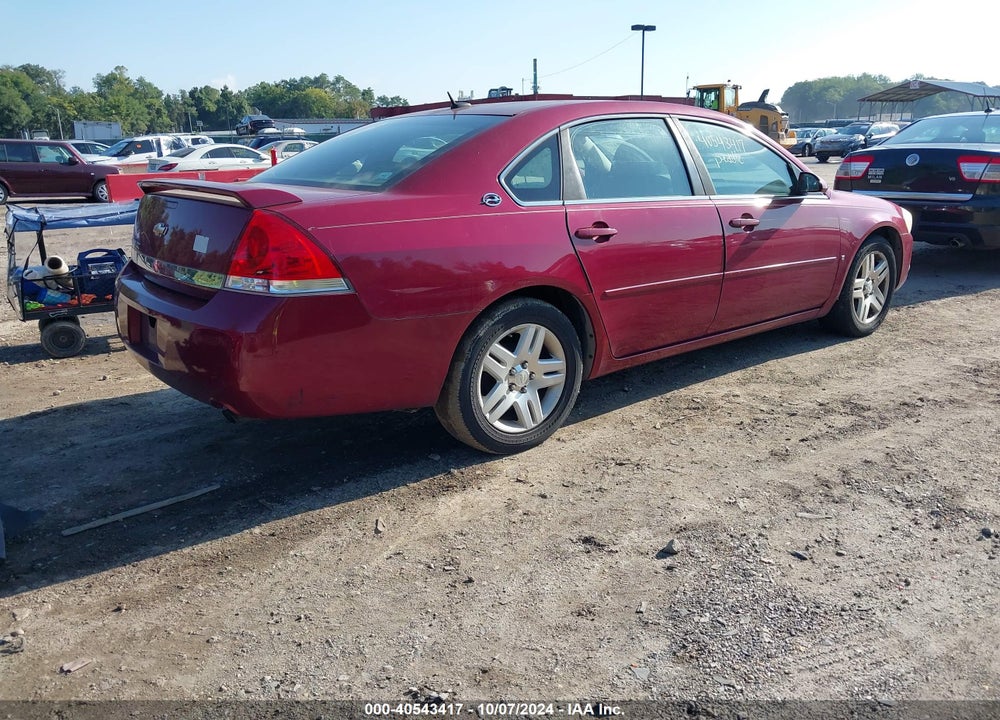2006 CHEVROLET IMPALA LTZ VIN: 2G1WU581869209177