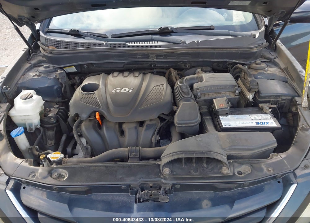 2012 HYUNDAI SONATA GLS VIN: 5NPEB4AC6CH340390