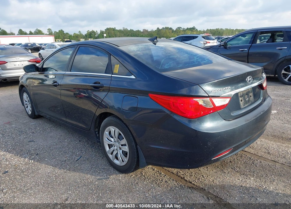 2012 HYUNDAI SONATA GLS VIN: 5NPEB4AC6CH340390