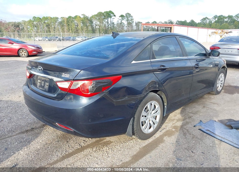 2012 HYUNDAI SONATA GLS VIN: 5NPEB4AC6CH340390