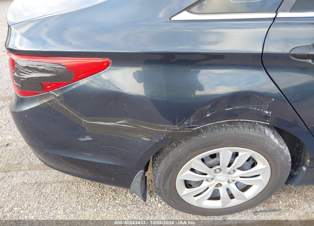 2012 HYUNDAI SONATA GLS VIN: 5NPEB4AC6CH340390