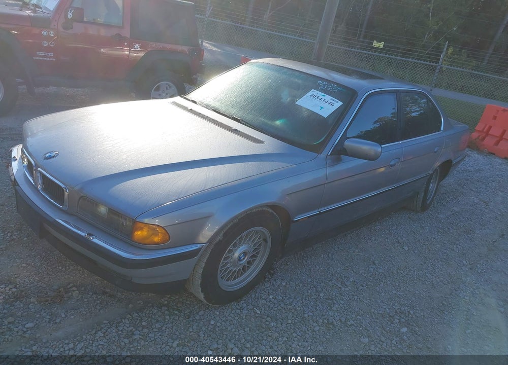 1998 BMW 740IA VIN: WBAGF8327WDL49843