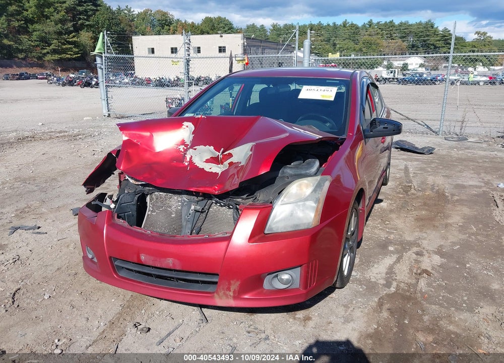 2010 NISSAN SENTRA SE-R SPEC V VIN: 3N1CB6AP0AL653036