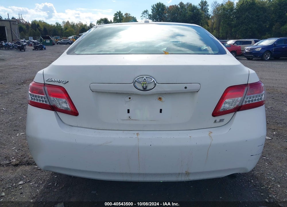 2011 TOYOTA CAMRY LE VIN: 4T1BF3EK7BU757634