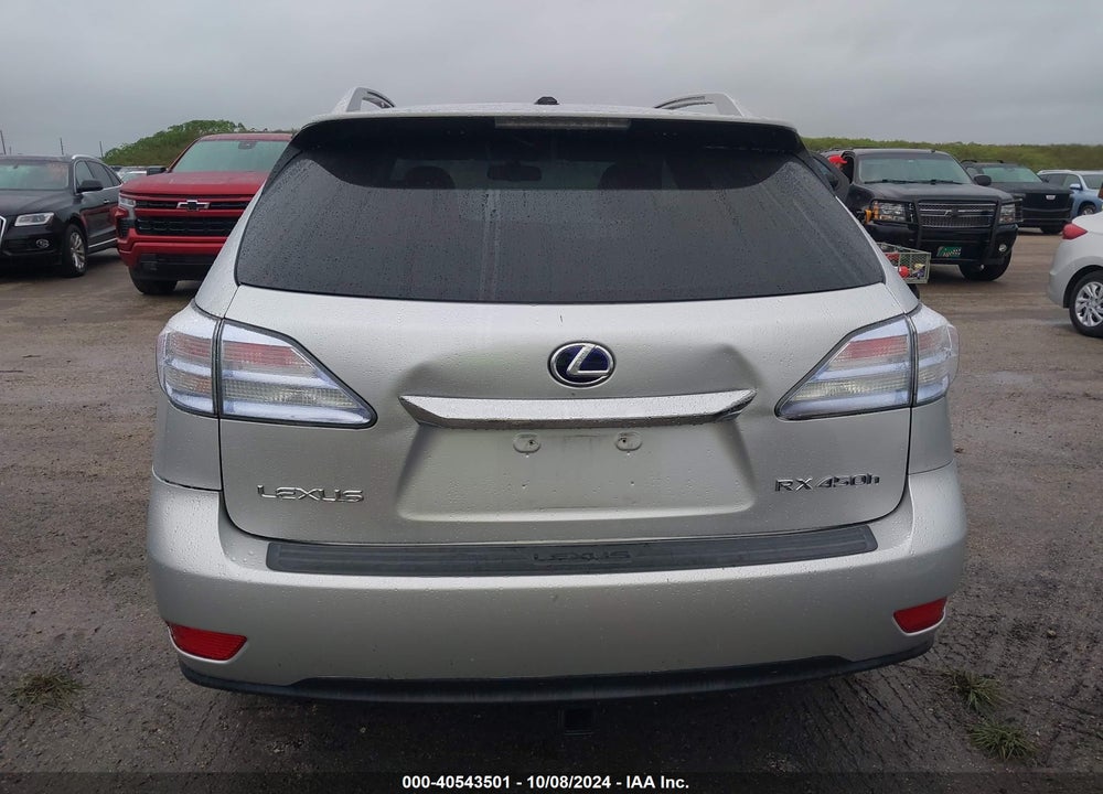 2010 LEXUS RX 450H VIN: JTJBC1BA2A2402102