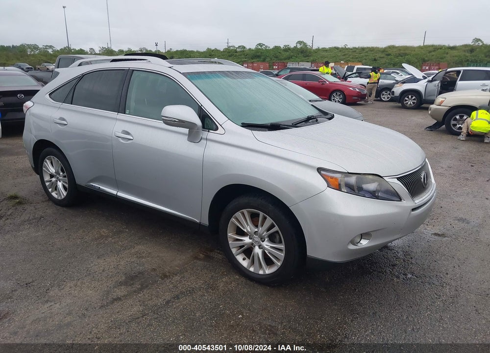 2010 LEXUS RX 450H VIN: JTJBC1BA2A2402102