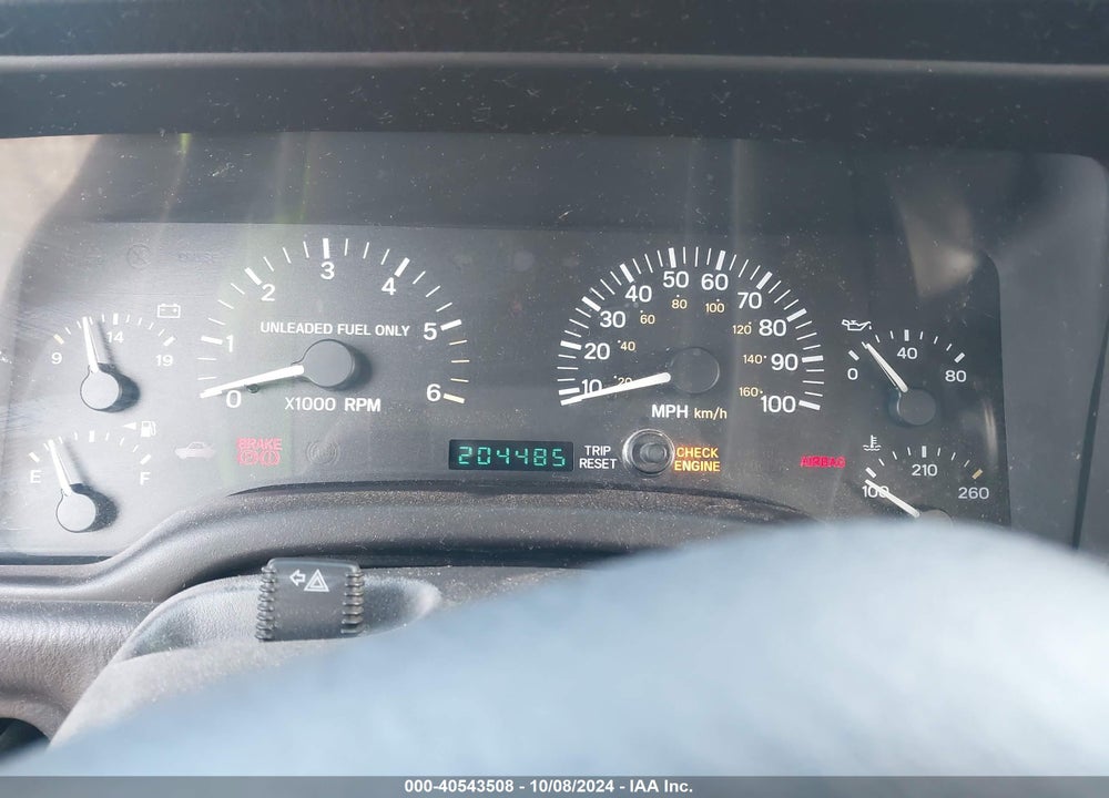 1999 JEEP CHEROKEE CLASSIC/SPORT VIN: 1J4FF68S1XL594750
