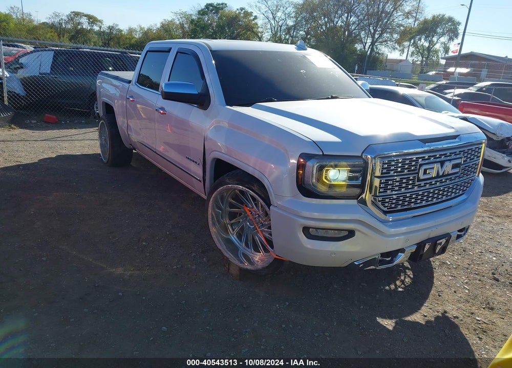 2017 GMC SIERRA 1500 DENALI VIN: 3GTU2PEJ1HG180327
