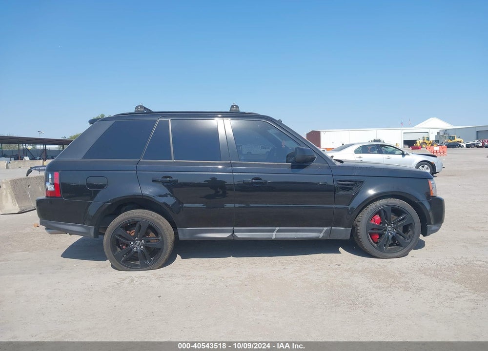 2013 LAND ROVER RANGE ROVER SPORT SUPERCHARGED VIN: SALSH2E41DA777207