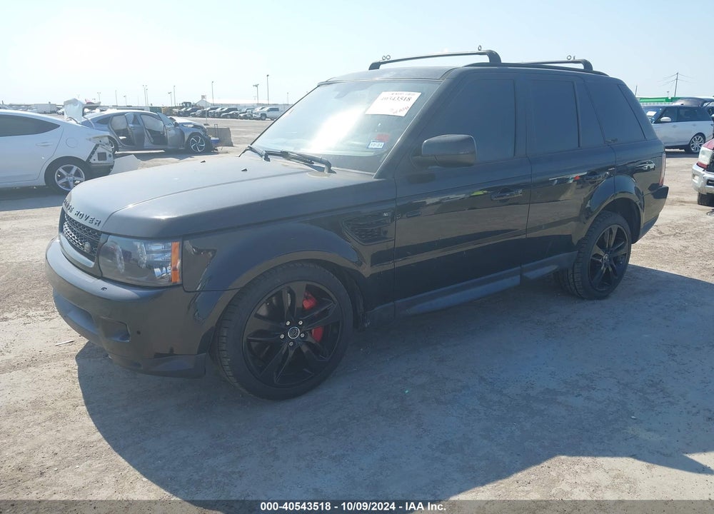 2013 LAND ROVER RANGE ROVER SPORT SUPERCHARGED VIN: SALSH2E41DA777207