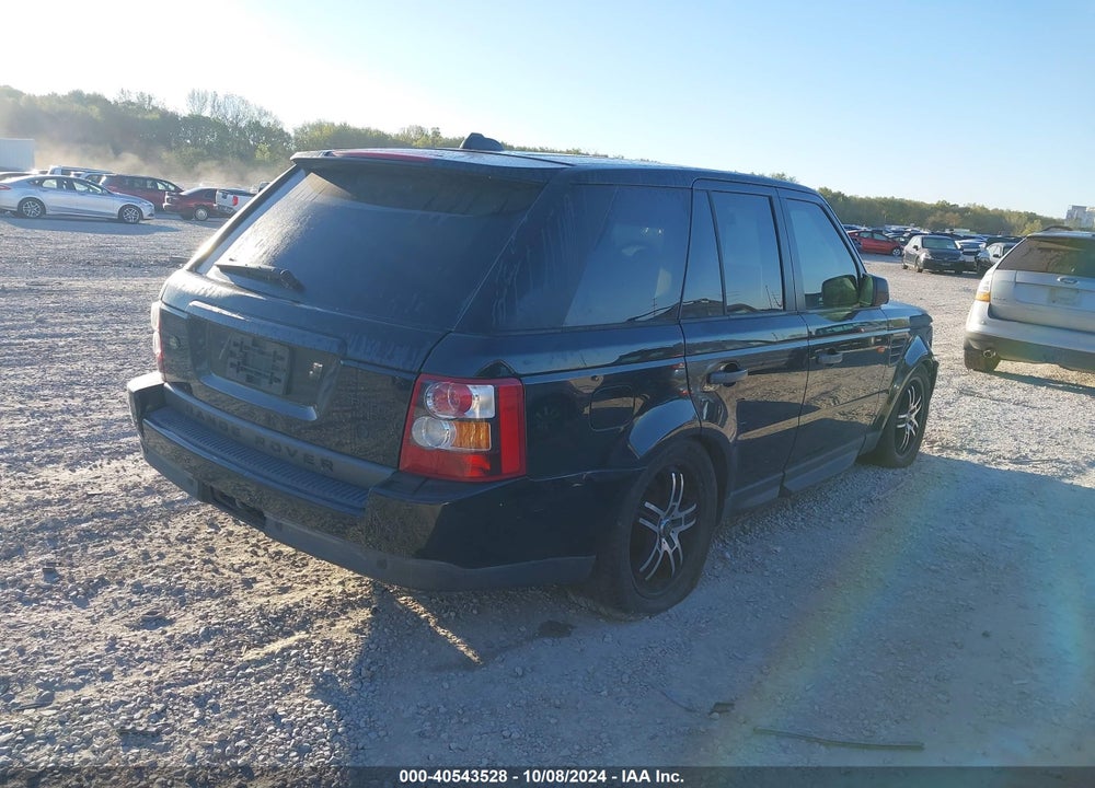 2007 LAND ROVER RANGE ROVER SPORT HSE VIN: SALSF25407A119467