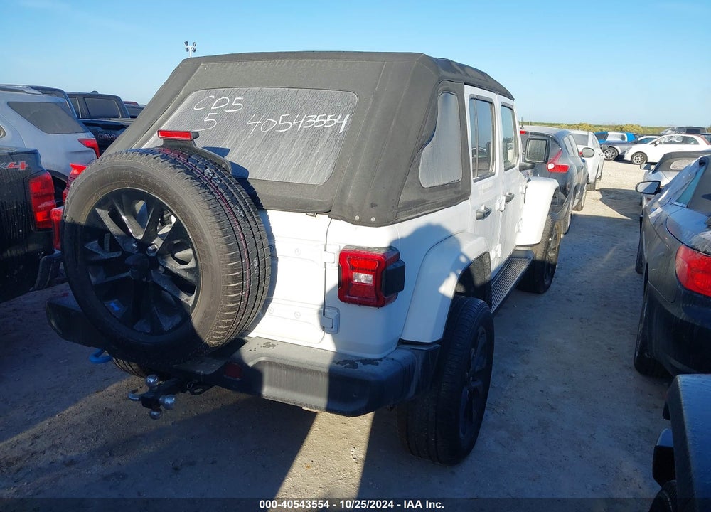 2022 ANGLER JEEP WR 4XE UNLIMITED SAHARA 4X4 VIN: 1C4JJXP60NW179598