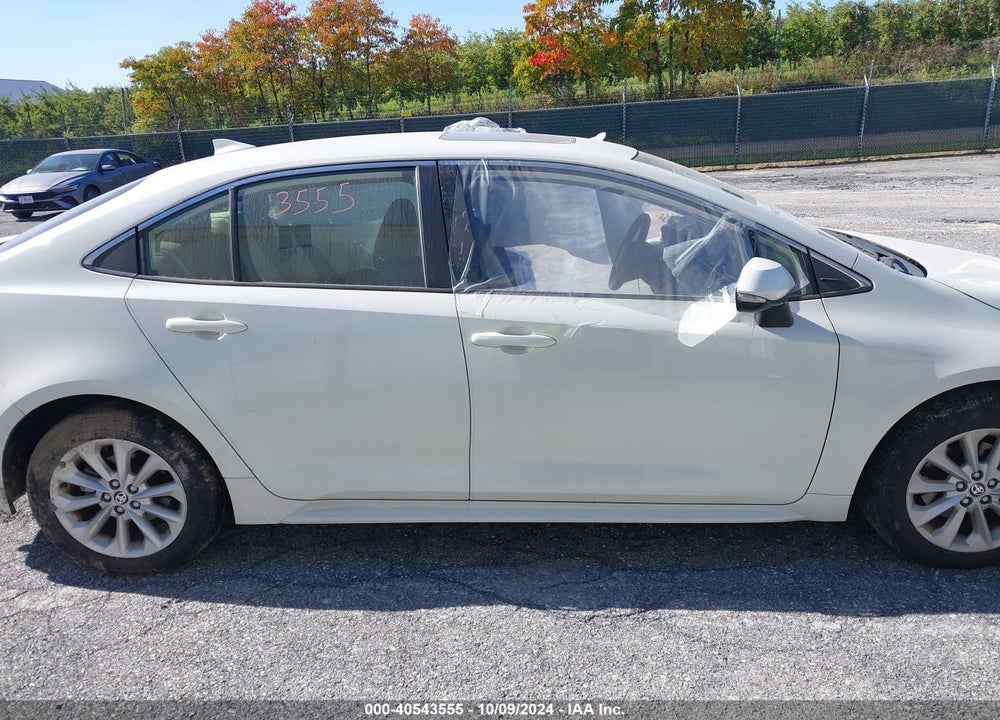 2020 TOYOTA COROLLA XLE VIN: JTDFPRAE3LJ078467