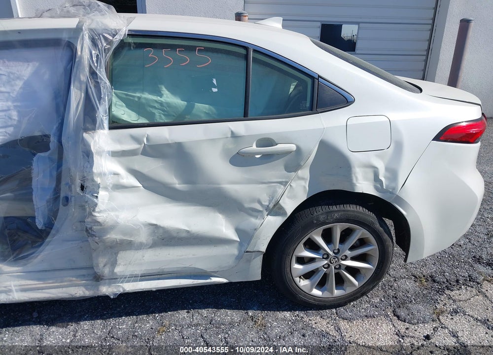 2020 TOYOTA COROLLA XLE VIN: JTDFPRAE3LJ078467