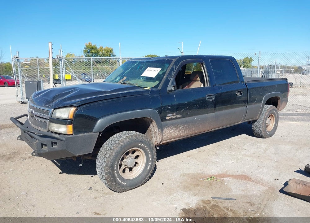 2006 CHEVROLET SILVERADO 2500HD VIN: 1GCHK23D86F222105