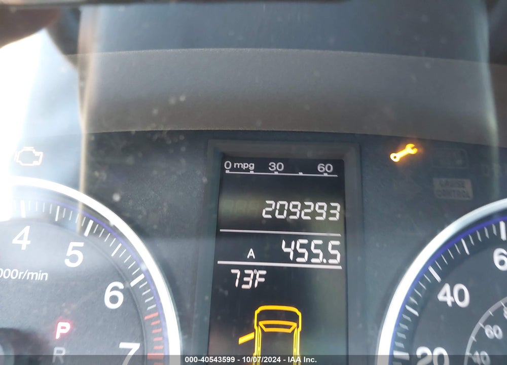 2007 HONDA CR-V VIN: JHLRE48587C069367