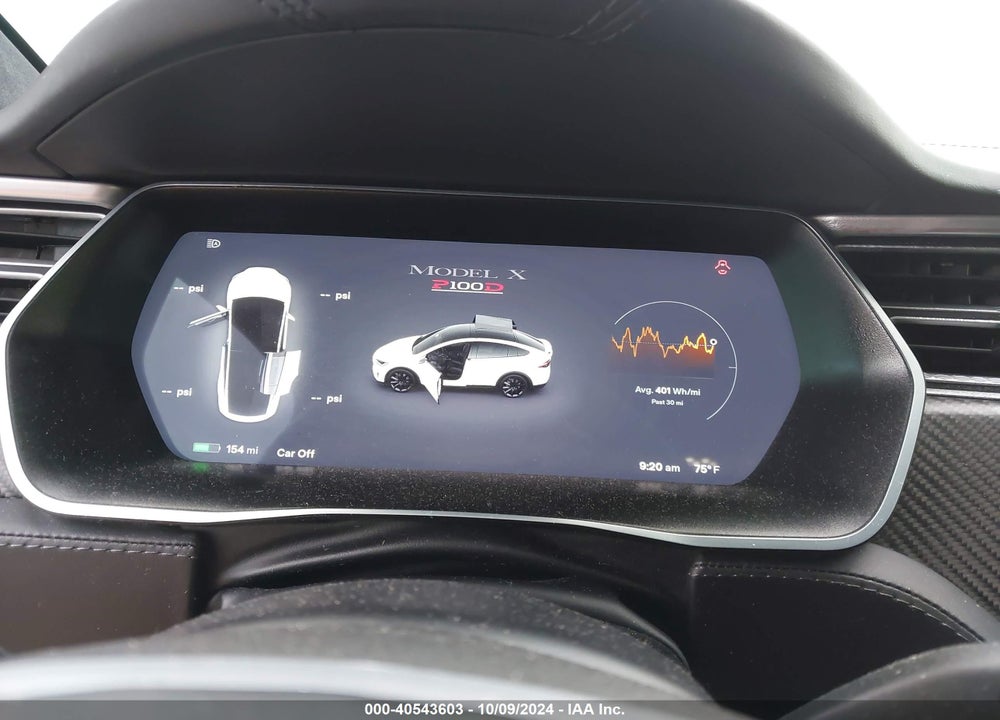 2018 TESLA MODEL X 100D/75D/P100D VIN: 5YJXCBE42JF081230