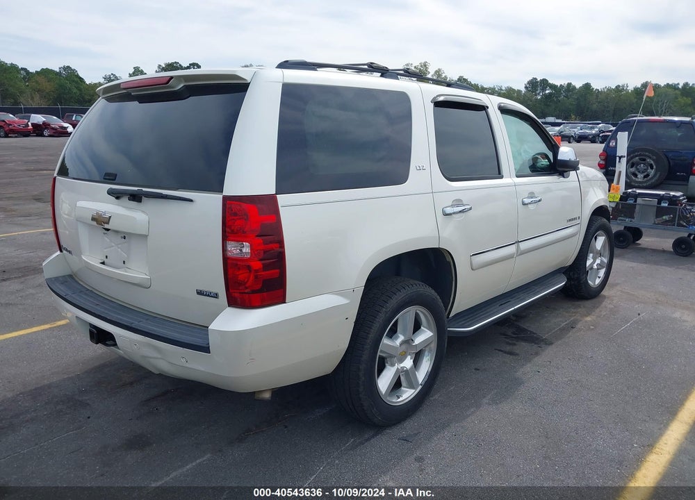 2008 CHEVROLET TAHOE LTZ VIN: 1GNFK13098R217969