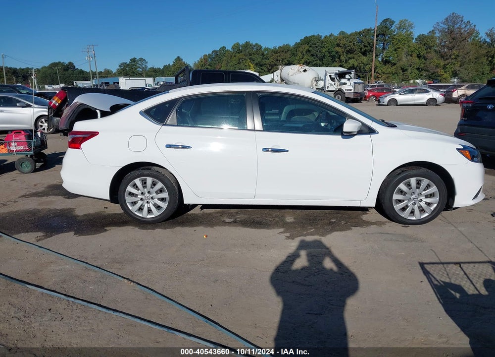 2019 NISSAN SENTRA S VIN: 3N1AB7AP2KY372325