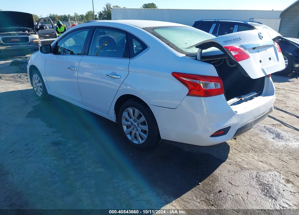 2019 NISSAN SENTRA S VIN: 3N1AB7AP2KY372325