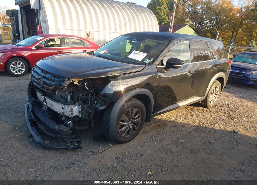 2022 NISSAN PATHFINDER S 4WD VIN: 5N1DR3AC1NC225708