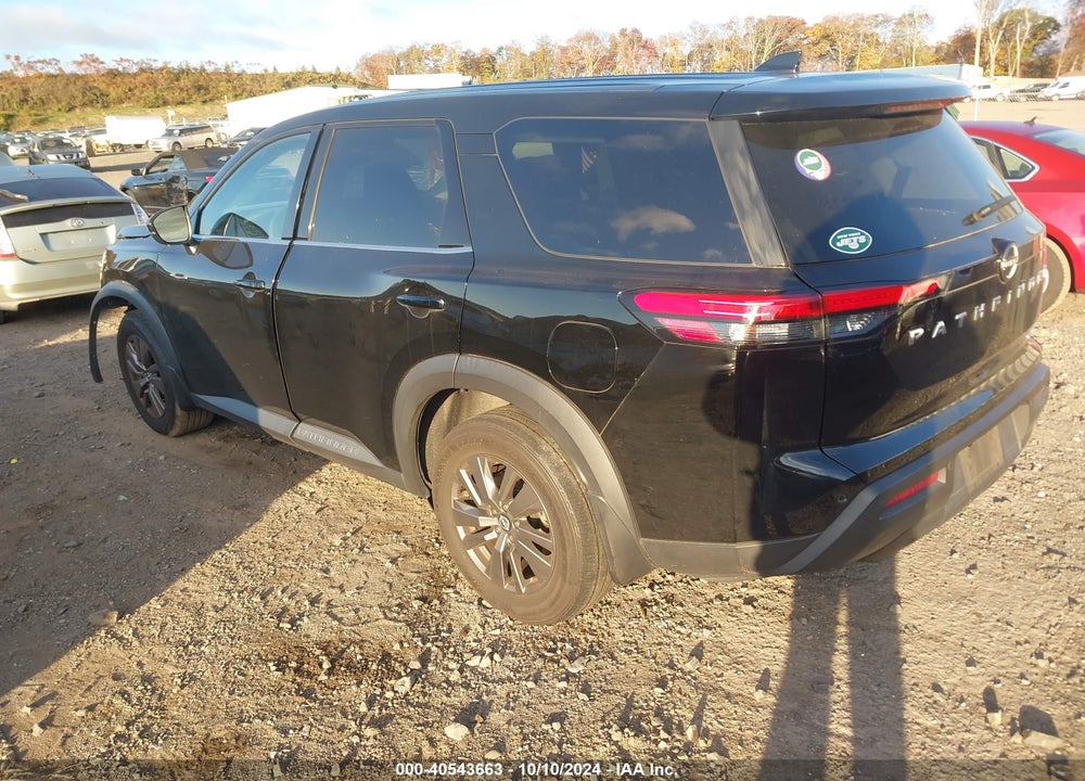 2022 NISSAN PATHFINDER S 4WD VIN: 5N1DR3AC1NC225708