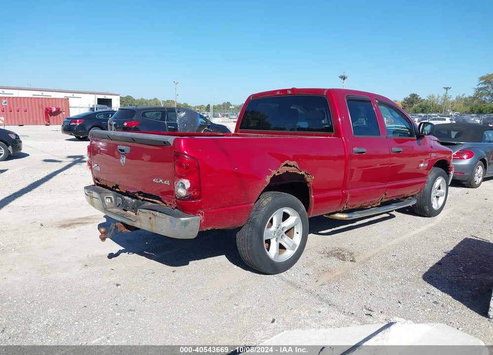 2008 DODGE RAM 1500 SLT VIN: 1D7HU18228S503618