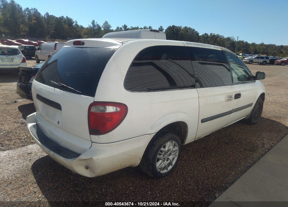 2005 DODGE GRAND CARAVAN SE VIN: 1D4GP24R15B114232