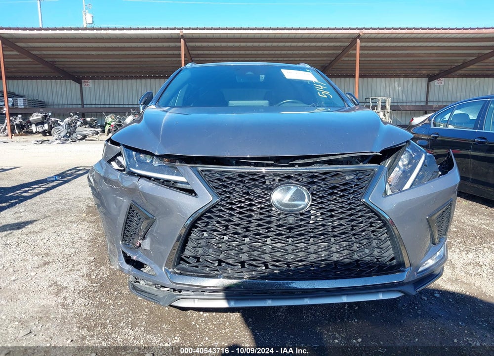 2022 LEXUS RX RX 350 F SPORT HANDLING VIN: 2T2YZMDA5NC345147