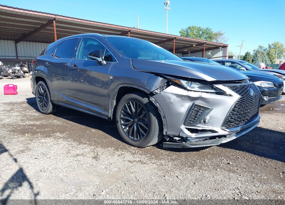 2022 LEXUS RX RX 350 F SPORT HANDLING VIN: 2T2YZMDA5NC345147