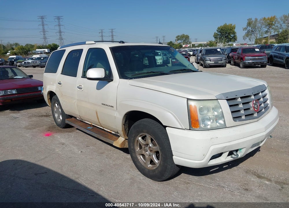 2005 CADILLAC ESCALADE STANDARD VIN: 1GYEK63N35R137621