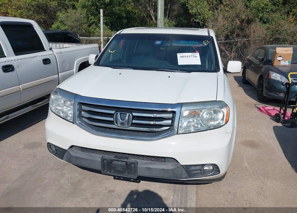 2013 HONDA PILOT EX-L VIN: 5FNYF3H53DB039790