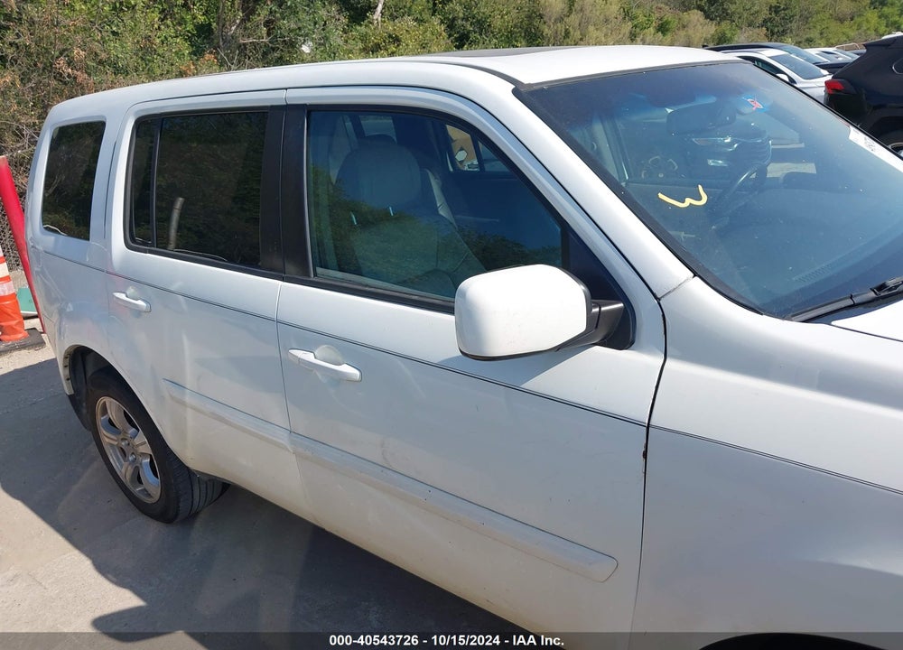 2013 HONDA PILOT EX-L VIN: 5FNYF3H53DB039790