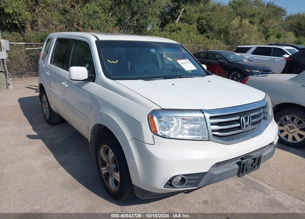 2013 HONDA PILOT EX-L VIN: 5FNYF3H53DB039790