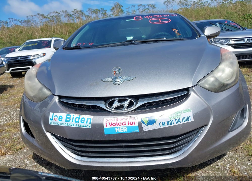 2012 HYUNDAI ELANTRA GLS (ULSAN PLANT) VIN: KMHDH4AE5CU448738