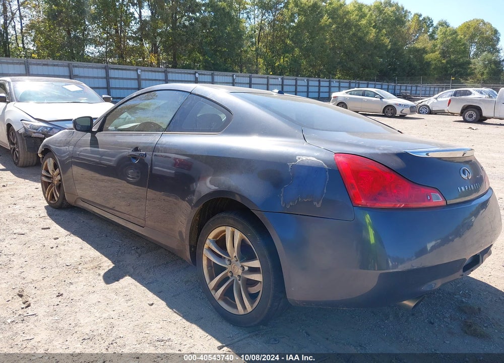 2008 INFINITI G37 JOURNEY VIN: JNKCV64E48M120748
