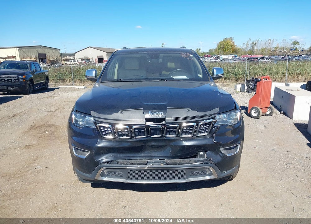 2019 JEEP GRAND CHEROKEE LIMITED 4X4 VIN: 1C4RJFBG2KC591581