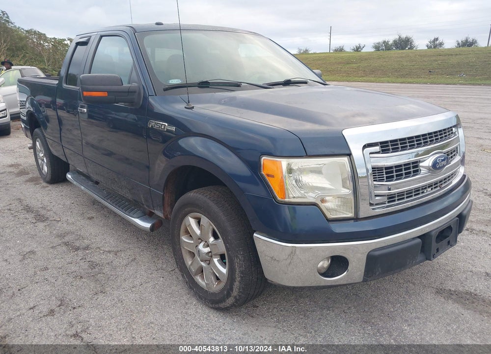 2013 FORD F-150 XLT VIN: 1FTFX1CF1DKE14183
