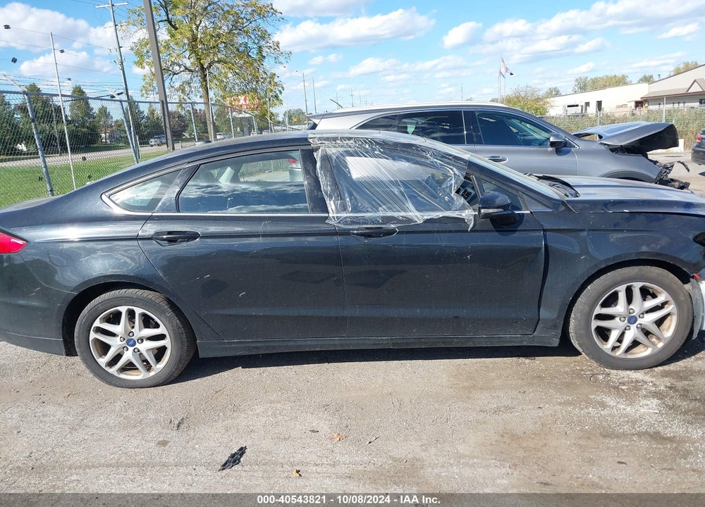 2014 FORD FUSION SE VIN: 3FA6P0HD9ER143538