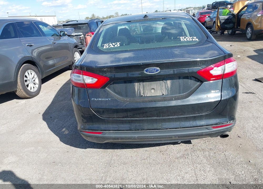 2014 FORD FUSION SE VIN: 3FA6P0HD9ER143538