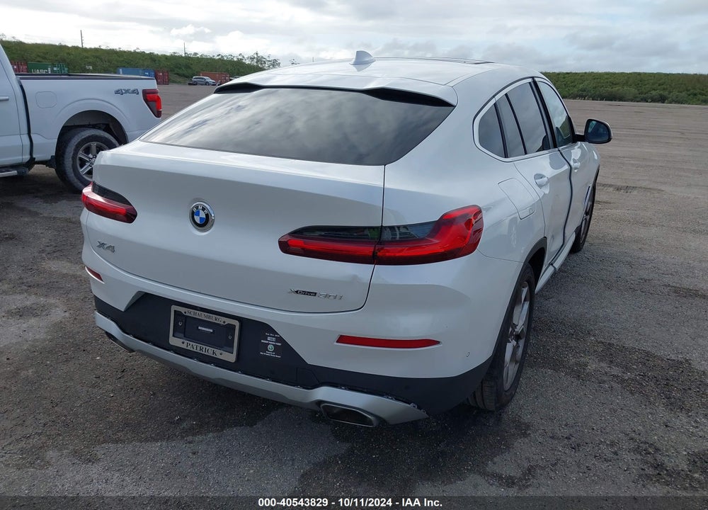 2022 BMW X4 XDRIVE30I VIN: 5UX33DT04N9L03288