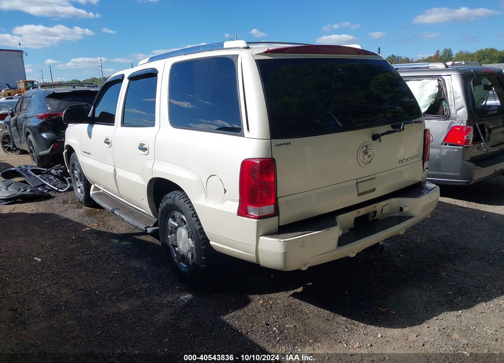 2003 CADILLAC ESCALADE STANDARD VIN: 1GYEK63N83R165847