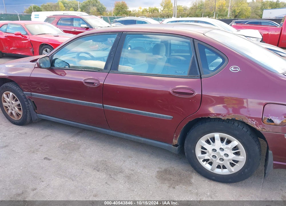 2000 CHEVROLET IMPALA VIN: 2G1WF55E4Y9346752