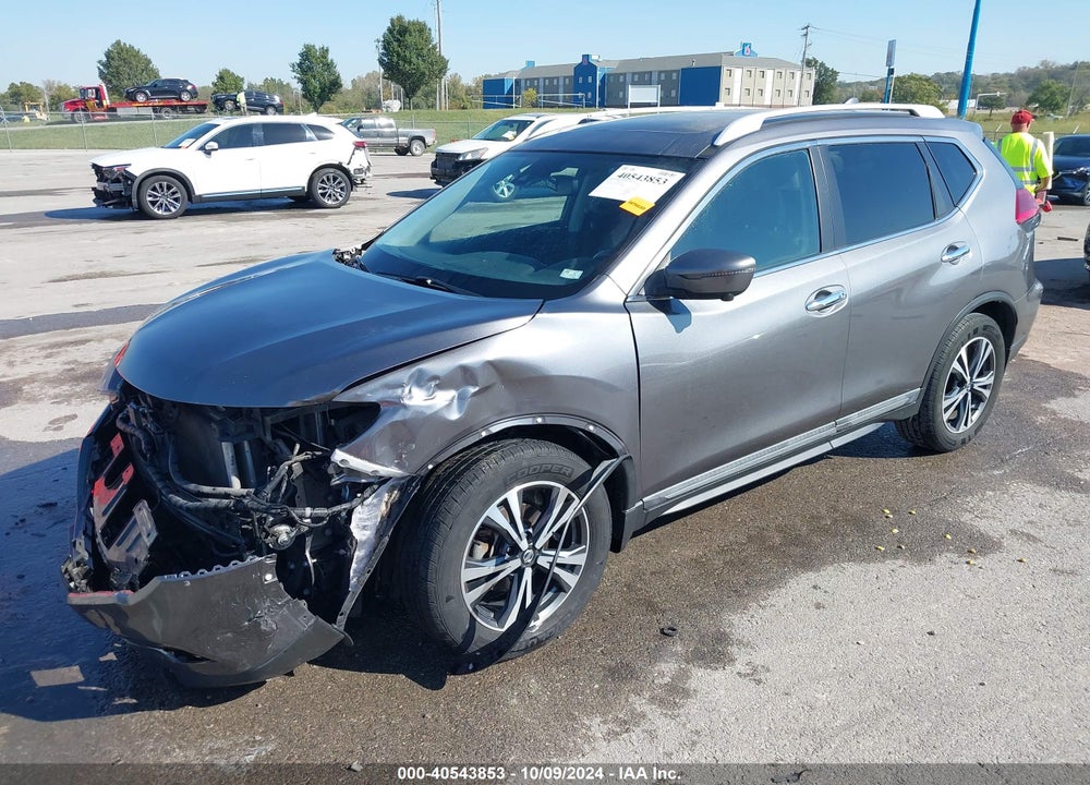 2017 NISSAN ROGUE SL VIN: 5N1AT2MT9HC870198