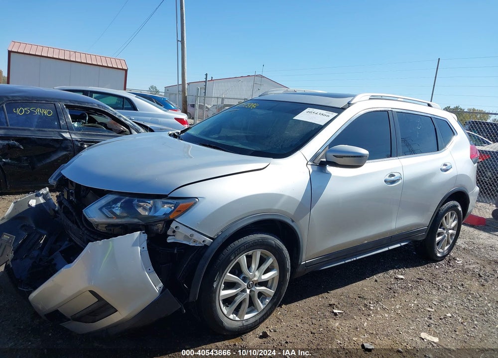 2017 NISSAN ROGUE SV VIN: 5N1AT2MV6HC847124