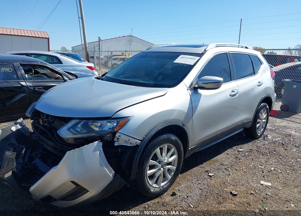 2017 NISSAN ROGUE SV VIN: 5N1AT2MV6HC847124