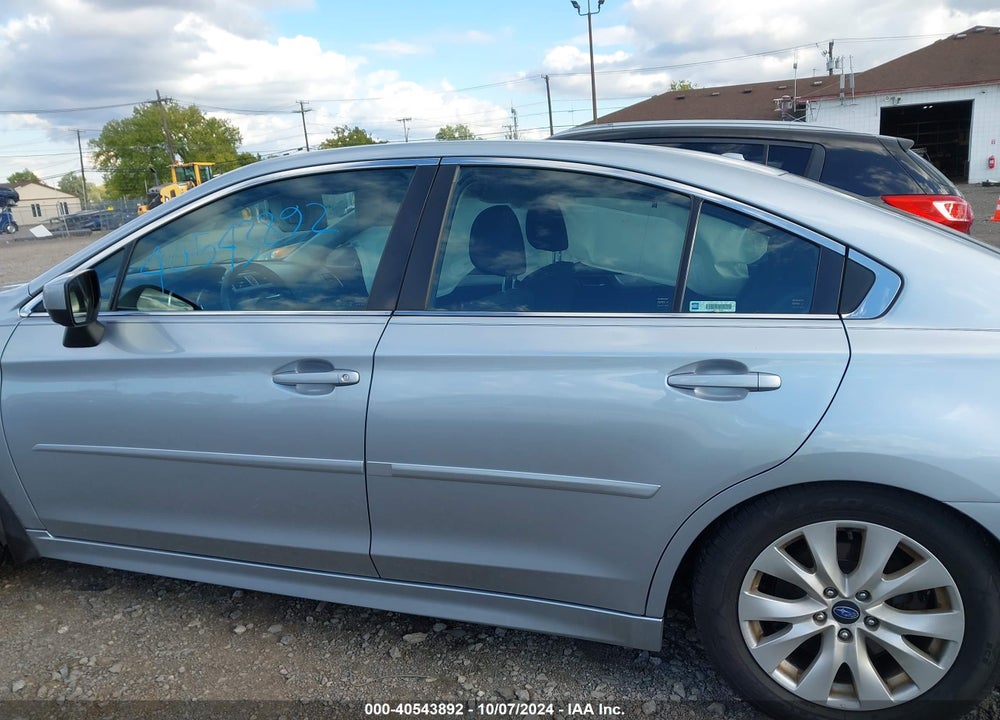 2015 SUBARU LEGACY 2.5I PREMIUM VIN: 4S3BNAE61F3047400