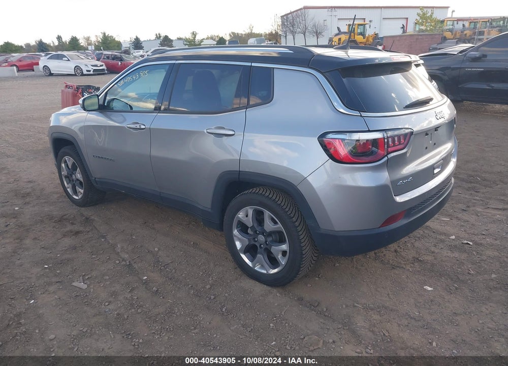 2019 JEEP COMPASS LIMITED 4X4 VIN: 3C4NJDCB7KT766966